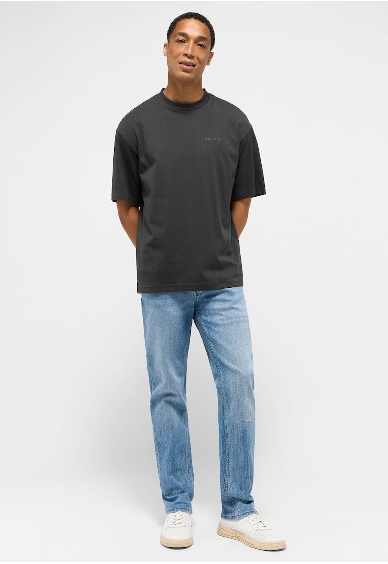 Mustang Мъжки дънки - Orlando Slim - Slim Fit - Средна талия - Цип - Дълги - 5 джоба - Памук -