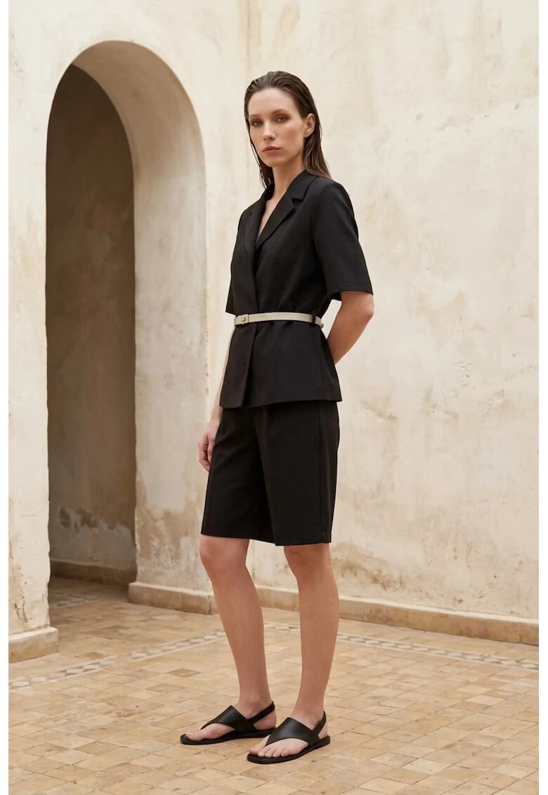 MyFashion Дамски комплект ежедневен с колан и копчета