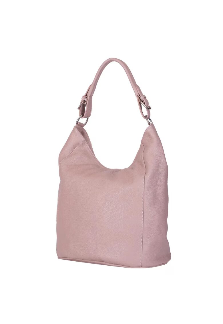 myOwn Дамска чанта от естествена кожа Silvia pink