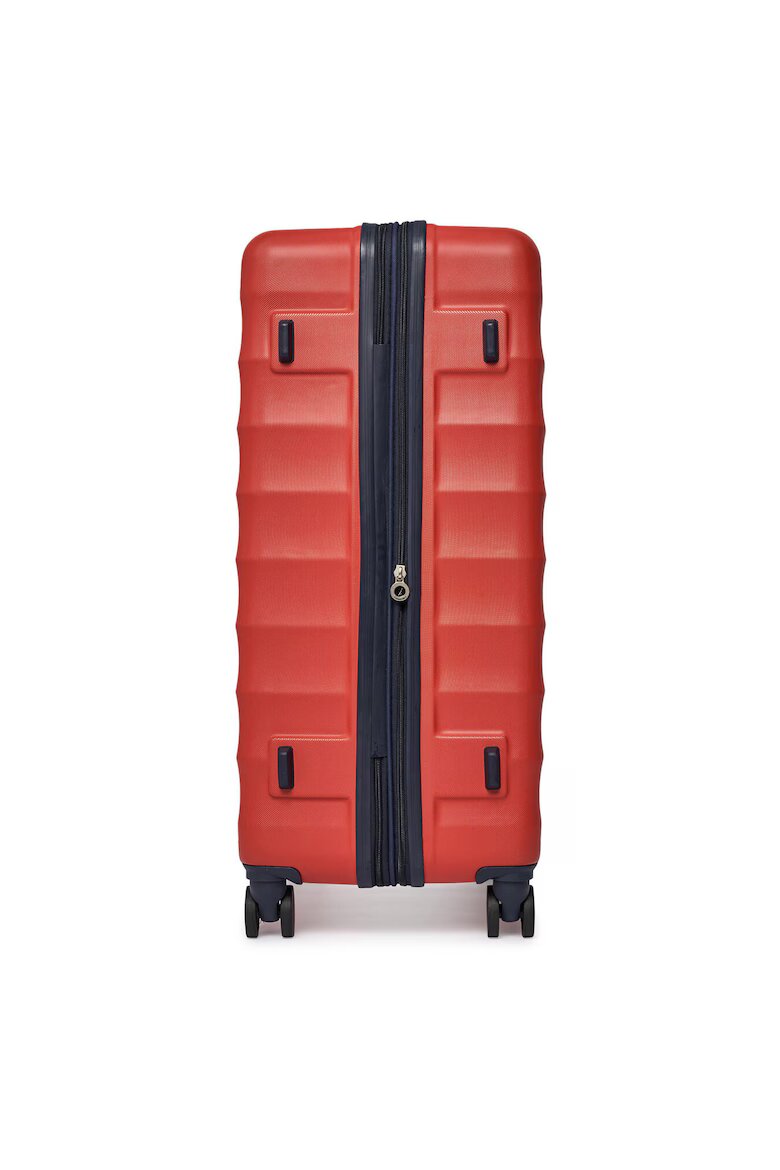 Nautica Голям куфар на колела пластмаса червен One Size INTL