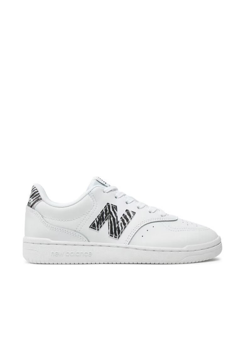 New Balance Дамски кецове - BBW80APB - естествена кожа - бели