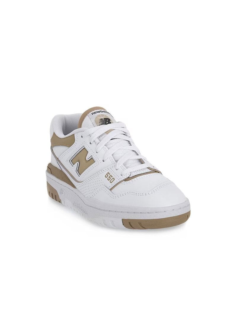 New Balance Дамски обувки 859378 - Естествена кожа - Бели