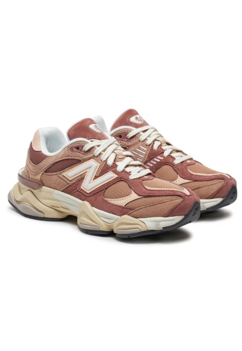 New Balance Дамски спортни обувки U9060EEH - Мръснорозов - Естествена кожа/Текстил
