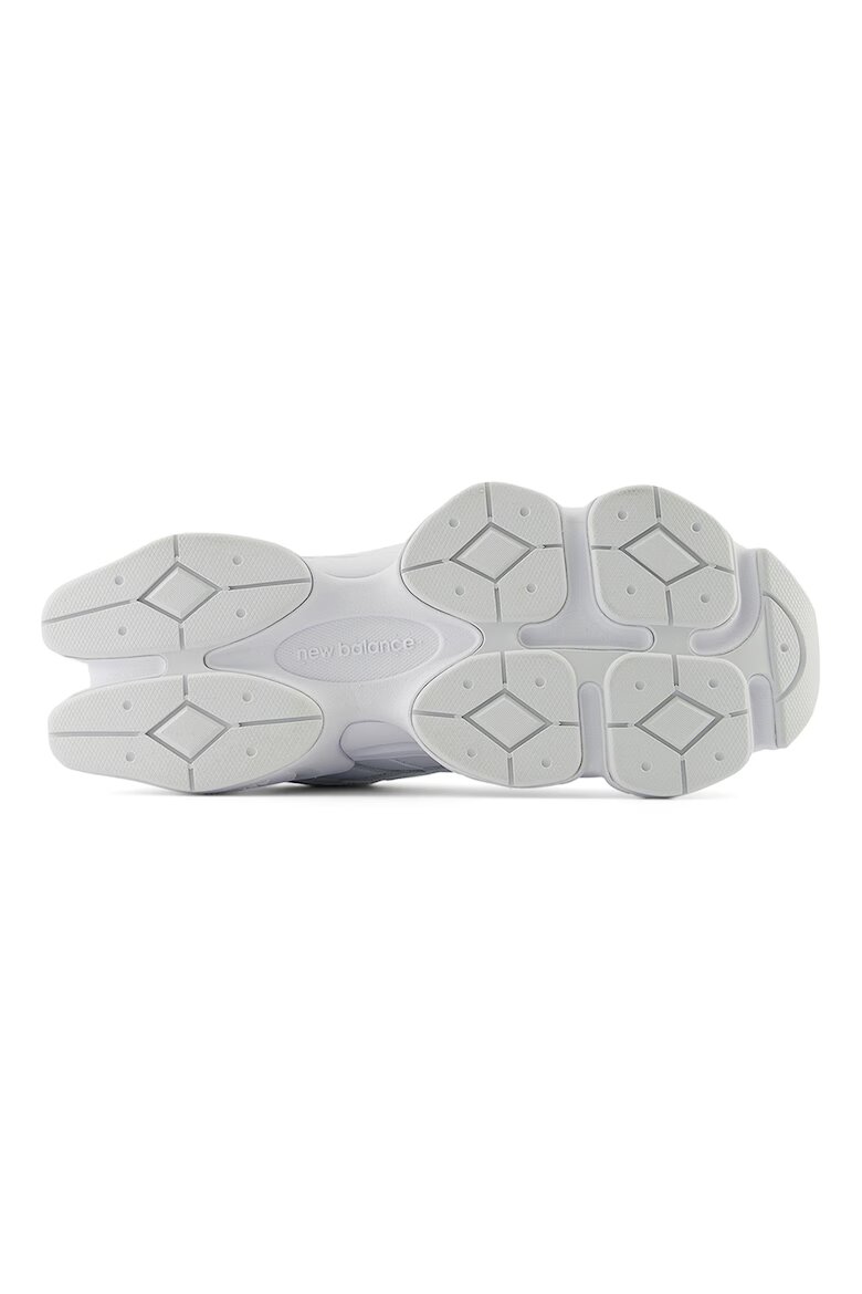 New Balance Кожени спортни обувки 9060 с мрежа Бял