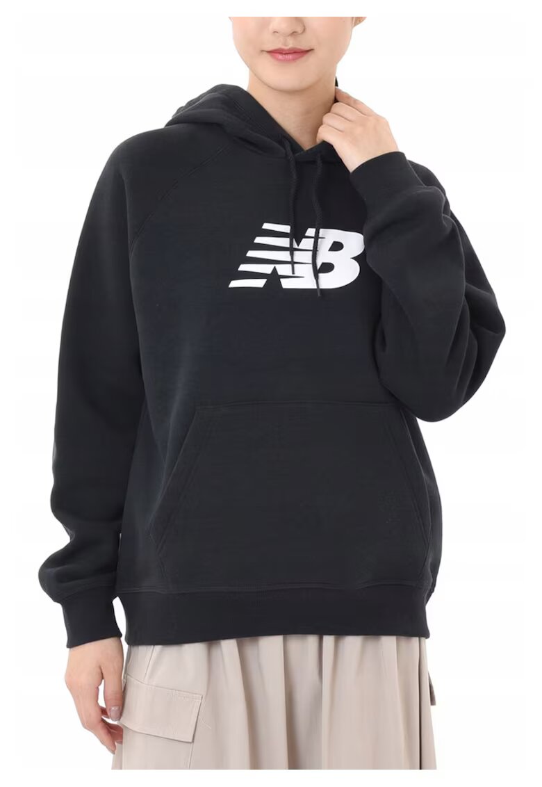 New Balance Лек суичър с реглан ръкави и лого принт