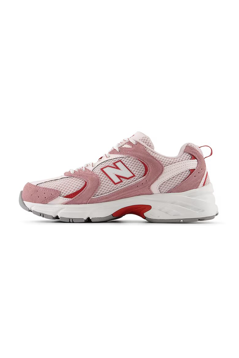 New Balance Маратонки 530 с текстил Бледо розово/Прашно розово