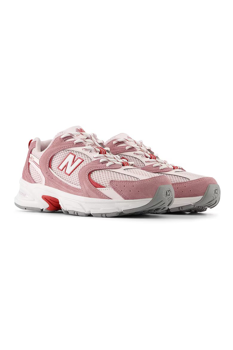 New Balance Маратонки 530 с текстил Бледо розово/Прашно розово