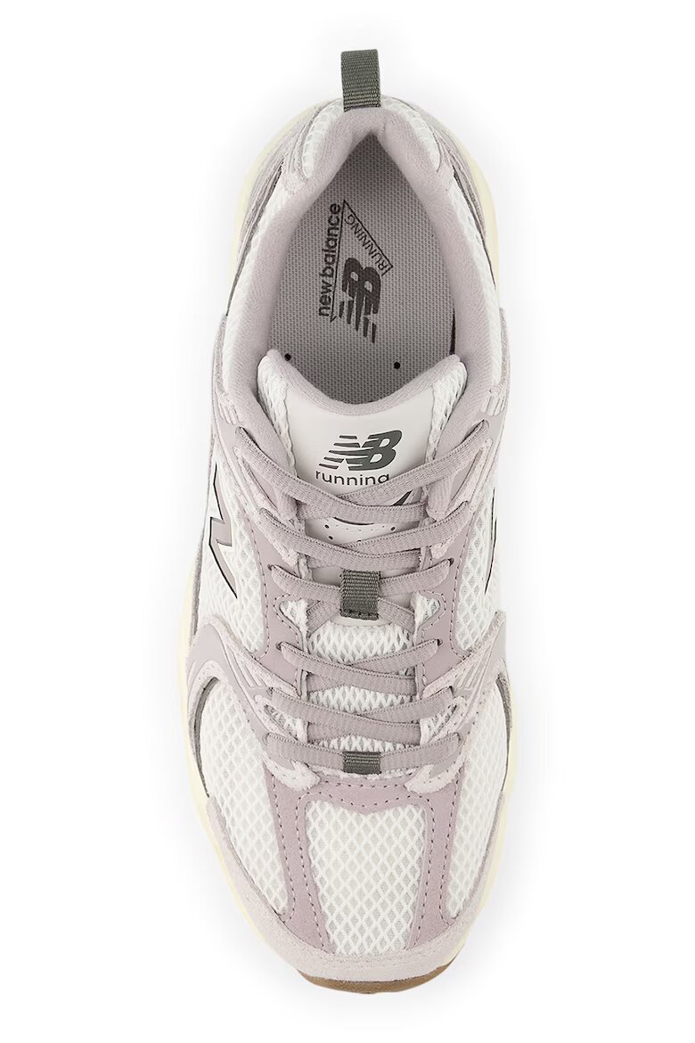 New Balance Маратонки 530 с текстил Бял/Бледа лила