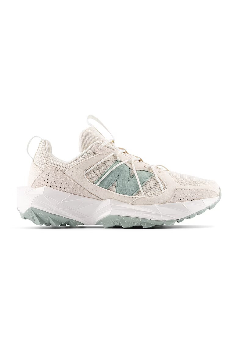 New Balance Маратонки Tektrel Светло бежово/Зелени аспержи