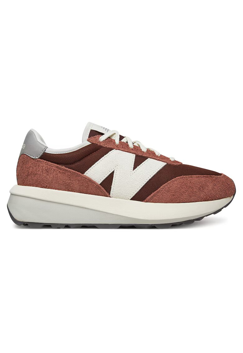 New Balance Мъжки кецове - U370AI - естествена кожа - кафяви