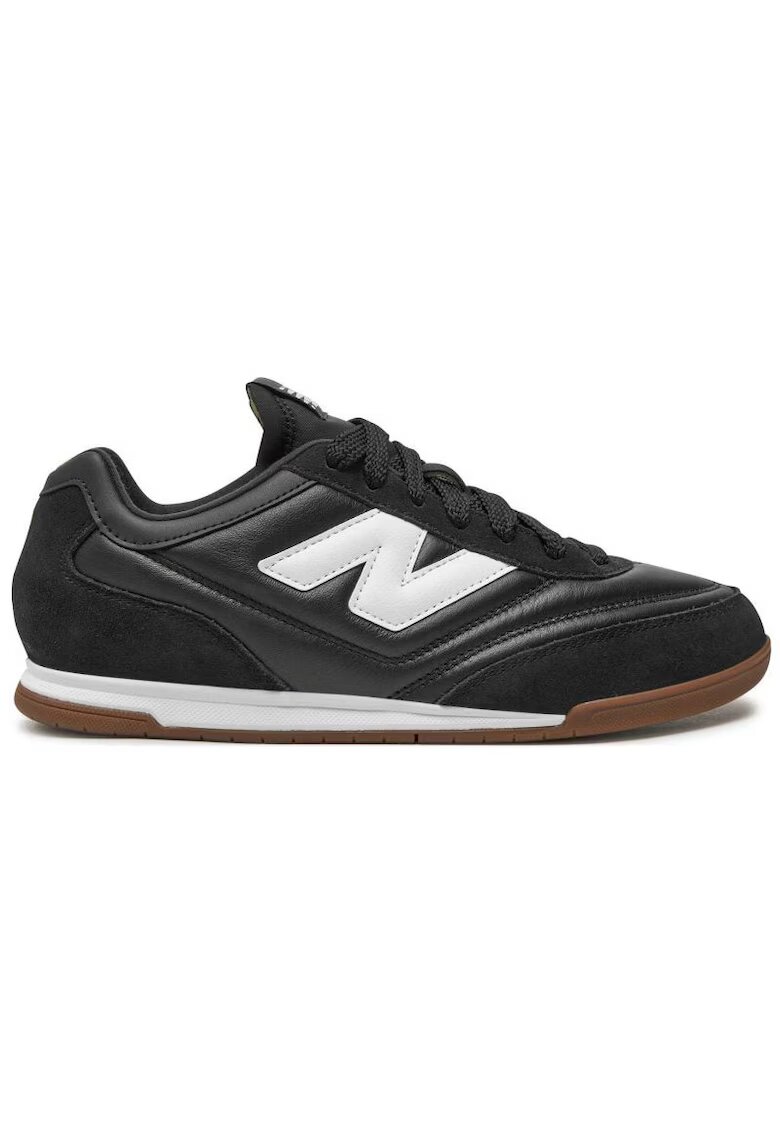 New Balance Мъжки обувки - унисекс маратонки - ежедневни - черни - естествена кожа