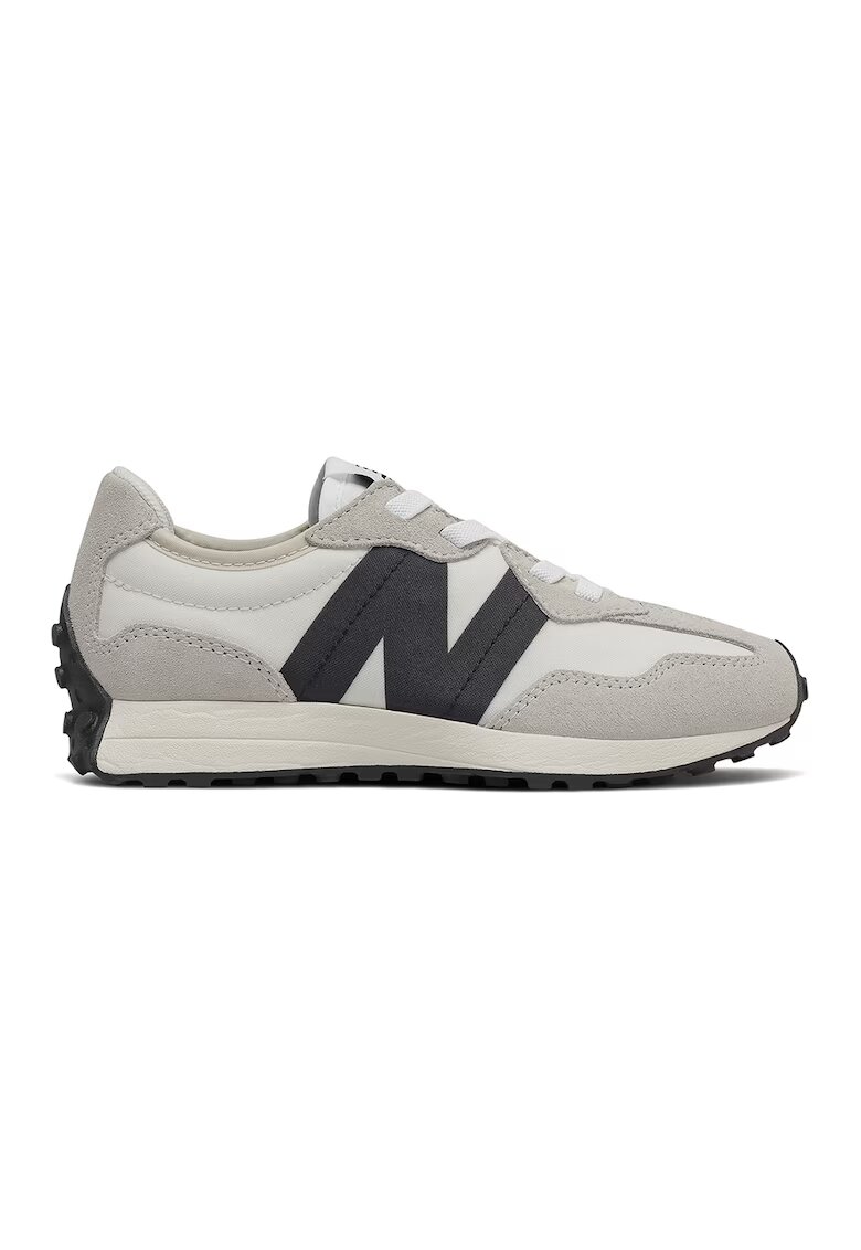 New Balance Мрежести маратонки 527 с велур - Черен/Мръснобял/Сиво-бежов