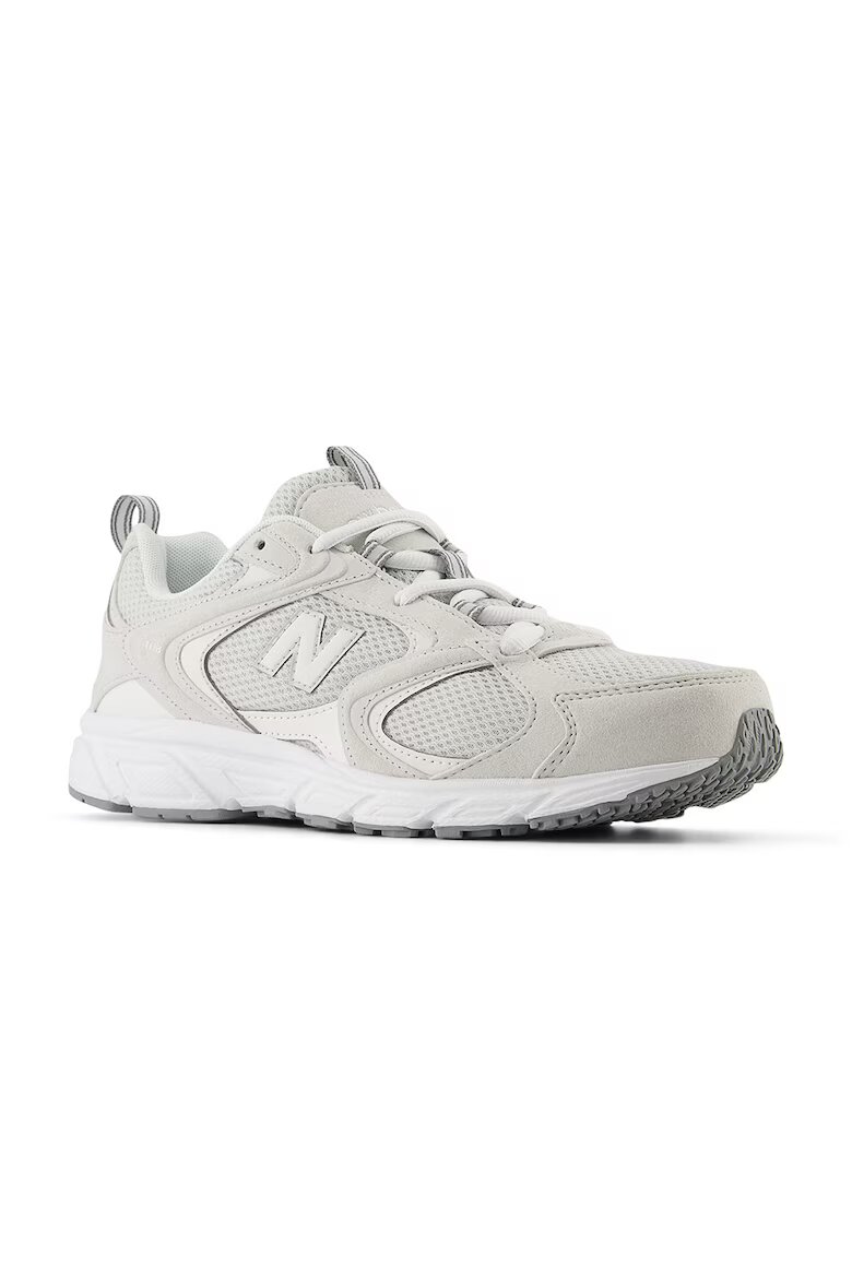 New Balance Мрежести маратонки с еко кожа