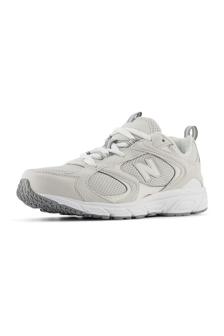 New Balance Мрежести маратонки с еко кожа