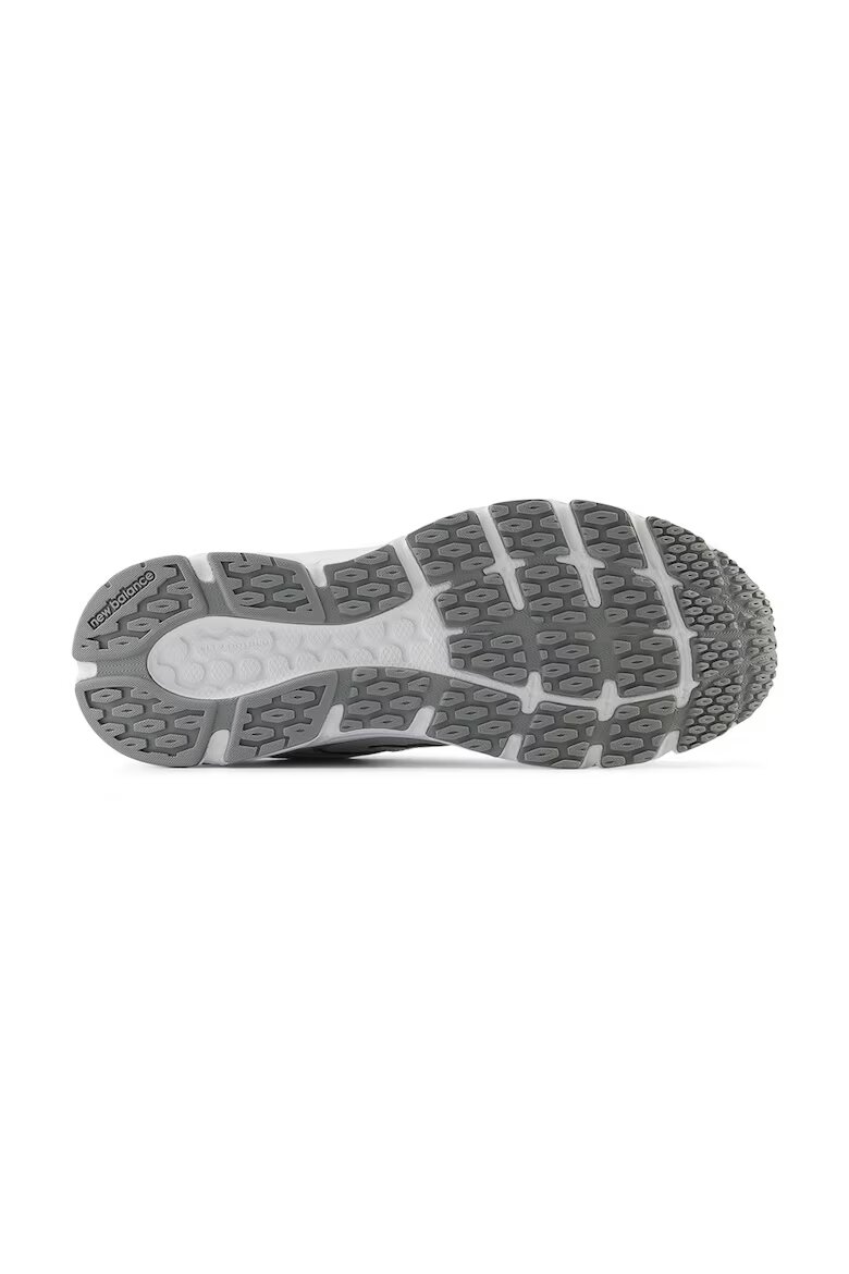New Balance Мрежести маратонки с еко кожа