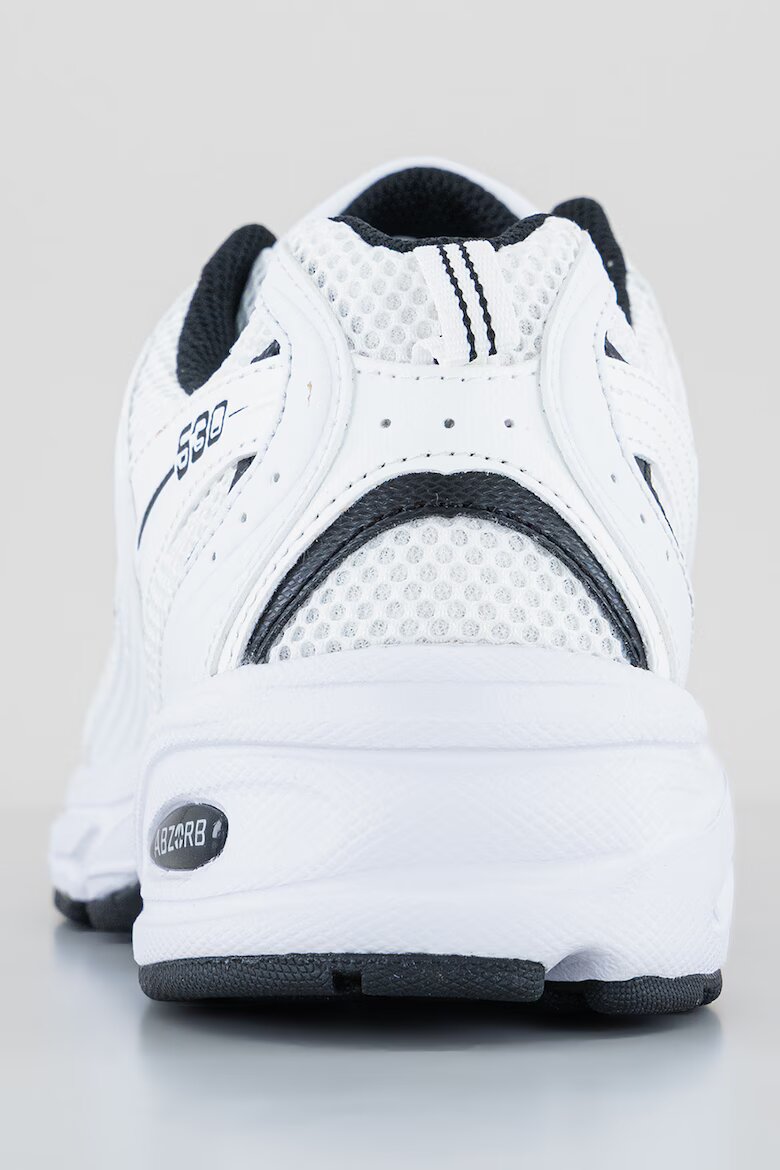 New Balance Мрежести спортни обувки 530 с лого Бял/Черен