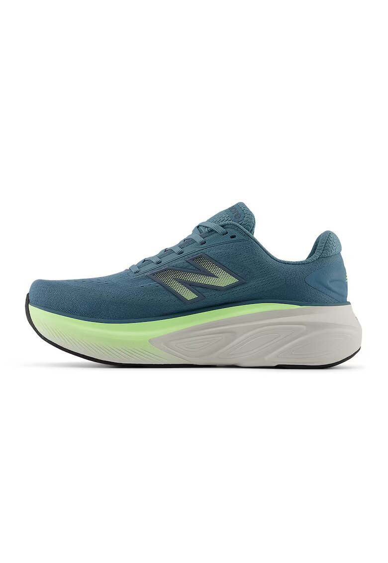 New Balance Обувки за бягане More V6 - Лайм зелено/Петролно синьо