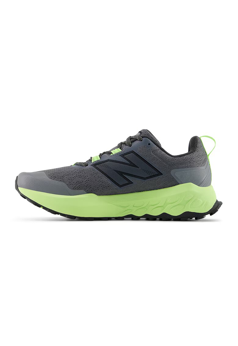 New Balance Обувки за трейл бягане Fresh Foam X Garoé V2 - Лайм зелено/Tъмносив