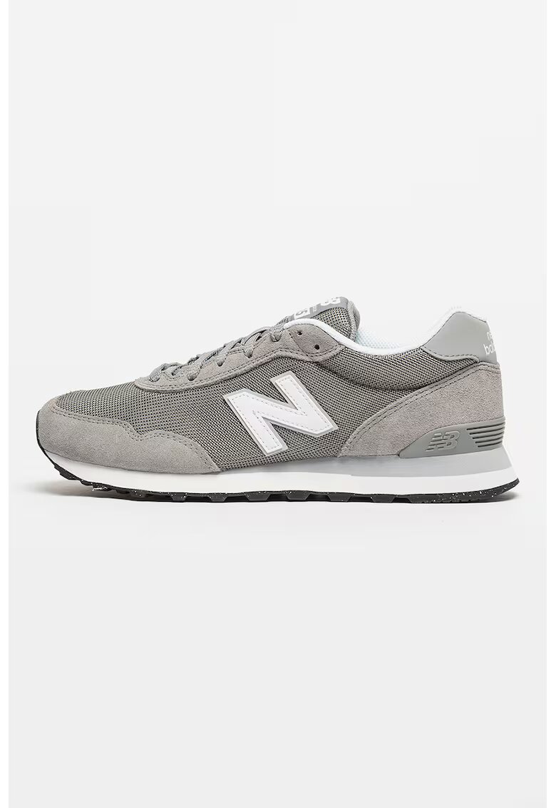 New Balance Спортни обувки 515 с велур - Сив - Бял - 10 - Бял/Сив