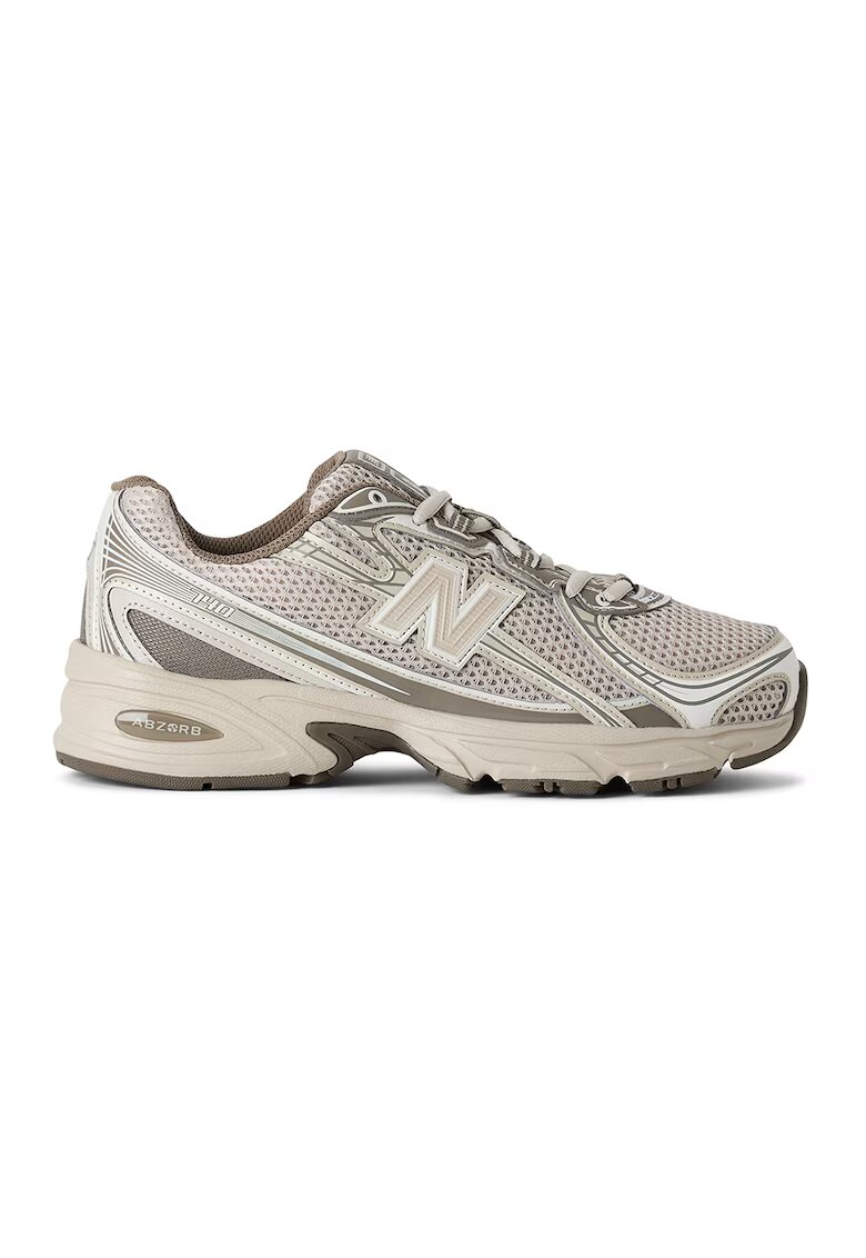 New Balance Спортни обувки 530 от еко кожа с лого - Бял/Бежов