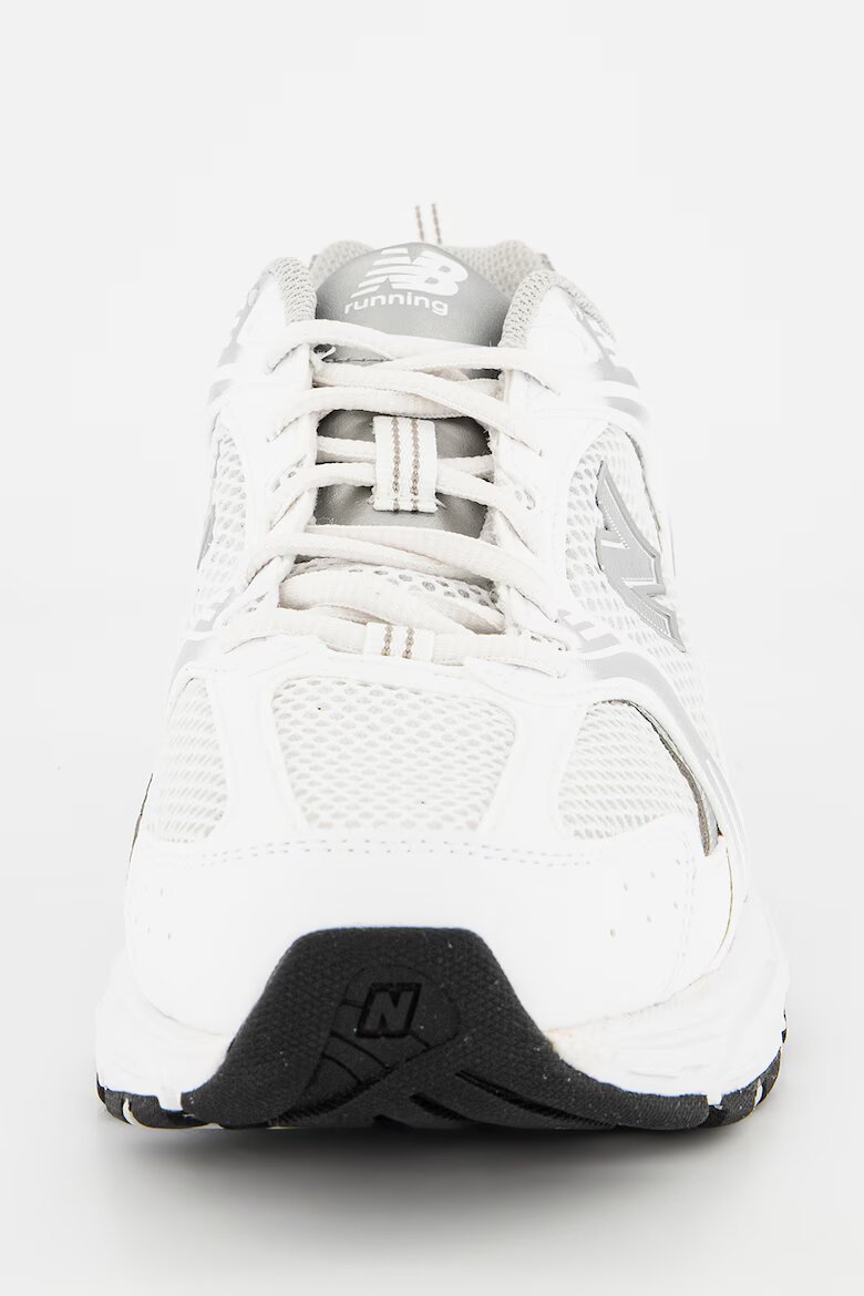 New Balance Спортни обувки 530 с мрежести зони Бял/Сребрист