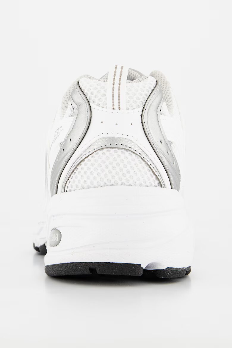New Balance Спортни обувки 530 с мрежести зони Бял/Сребрист