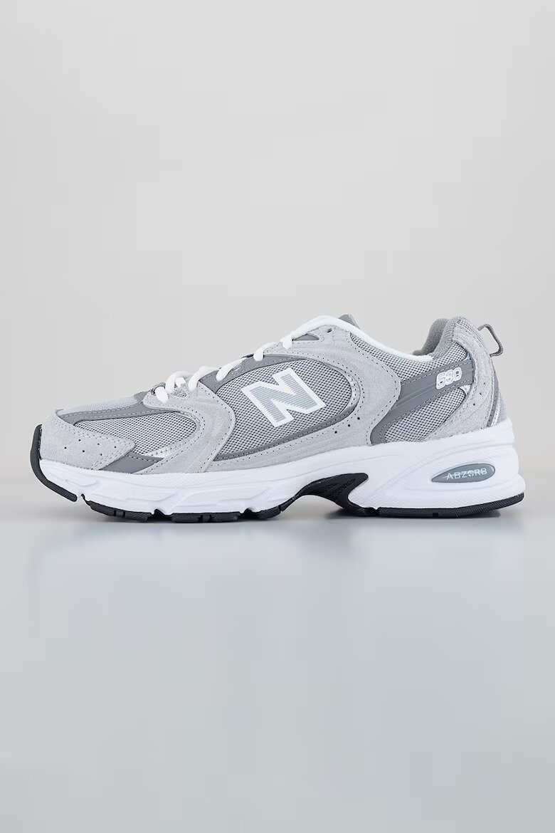 New Balance Спортни обувки 530 с велур Сив/Светло сив