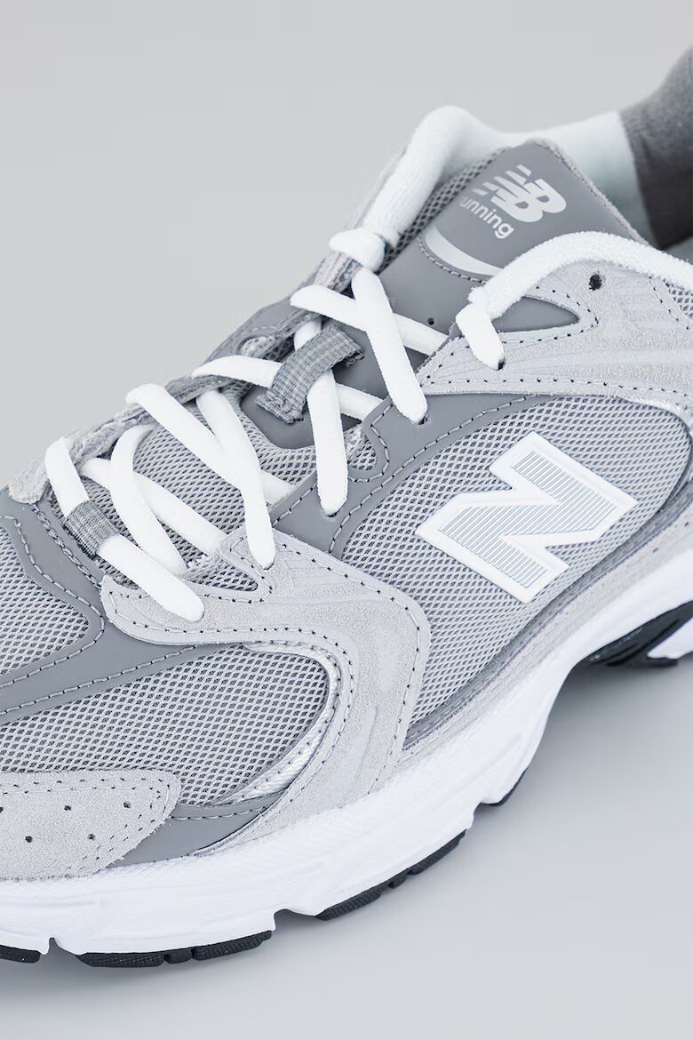 New Balance Спортни обувки 530 с велур Сив/Светло сив
