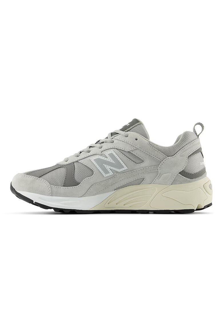 New Balance Спортни обувки 878 с велур Светло сив