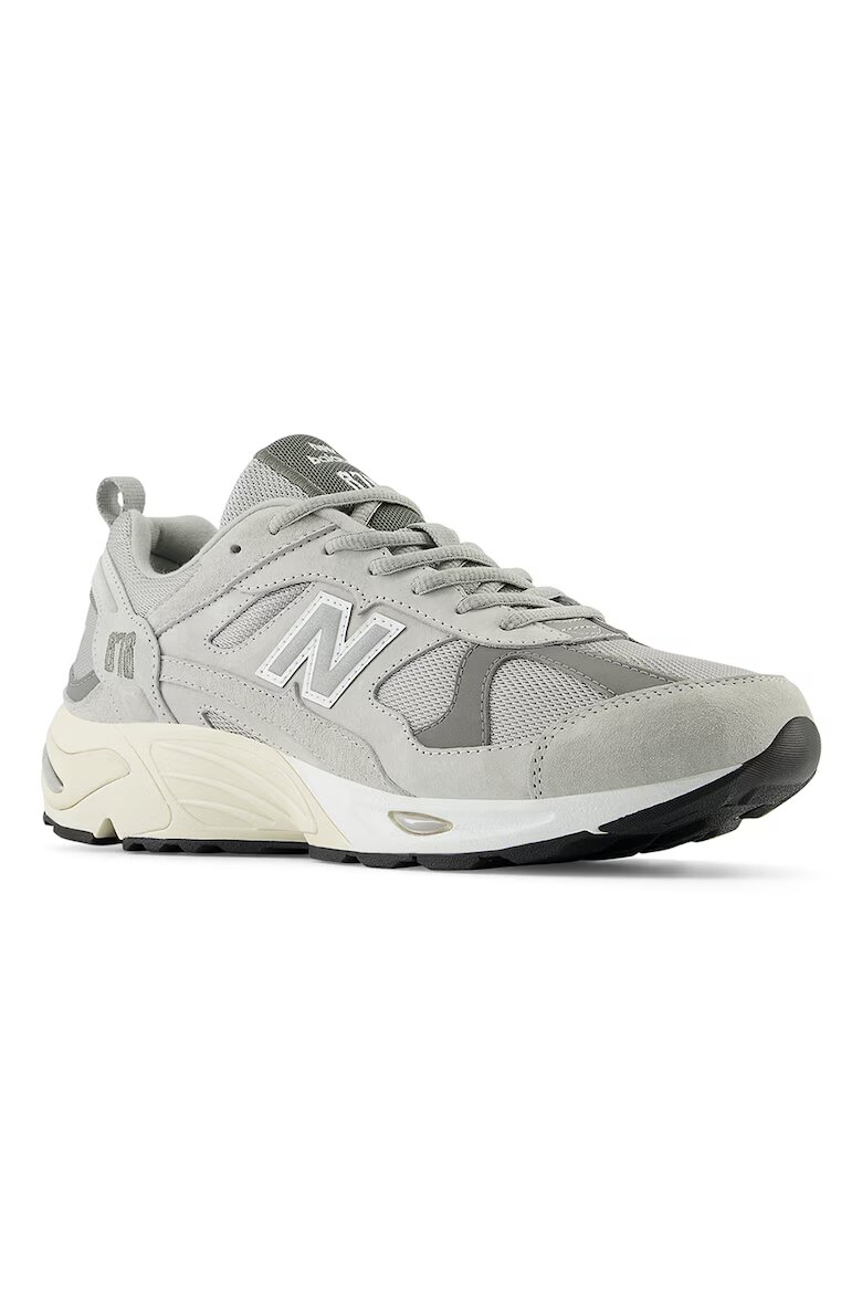 New Balance Спортни обувки 878 с велур Светло сив