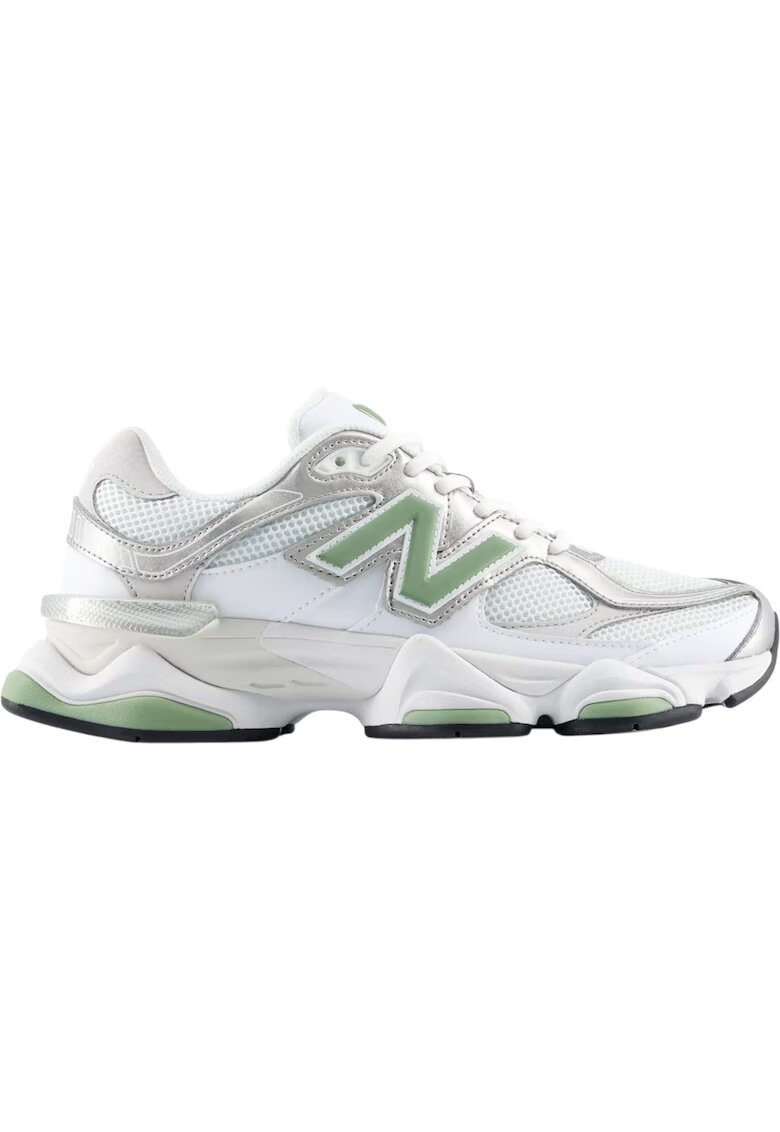 New Balance Спортни обувки 9060 60918 - Зелен/Сив