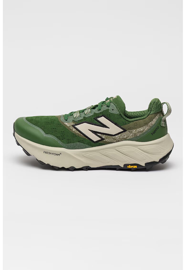 New Balance Спортни обувки Hierro v6 за трейл бягане - Бял/Тъмнозелен