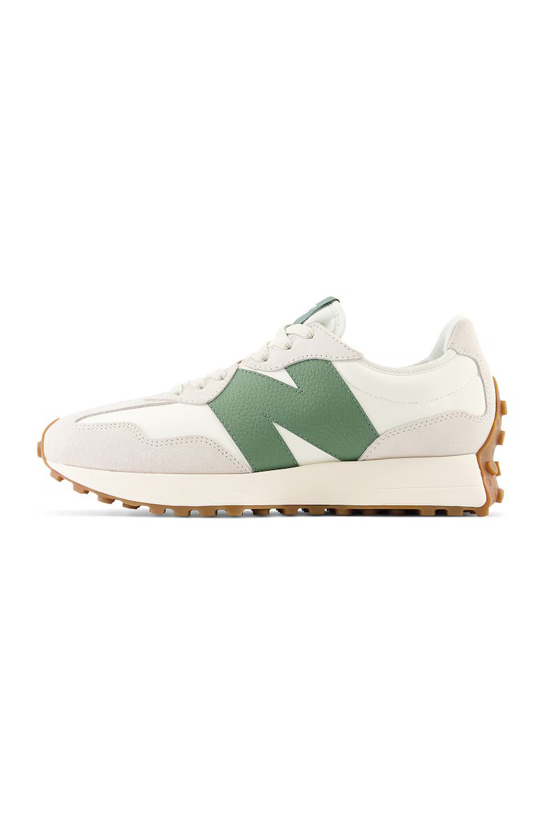 New Balance Унисекс спортни обувки от кожа и велур Светло кафяво