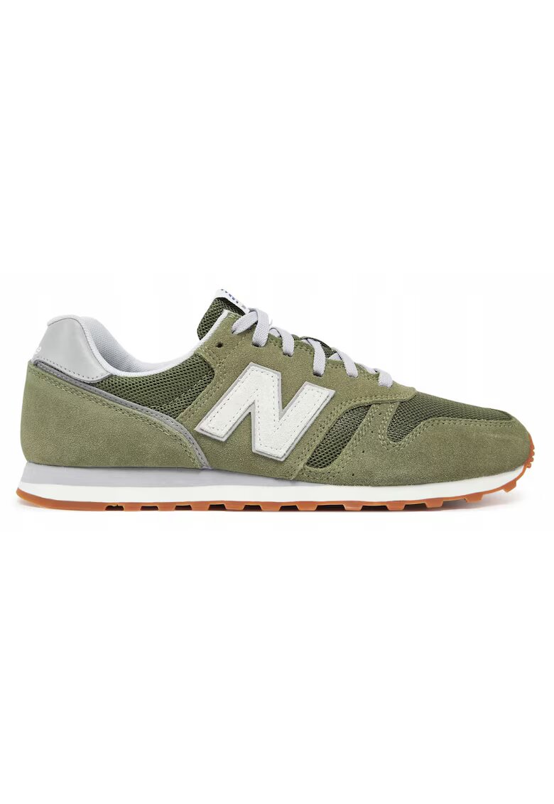 New Balance Спортни обувки от велур с текстилни вложки 373