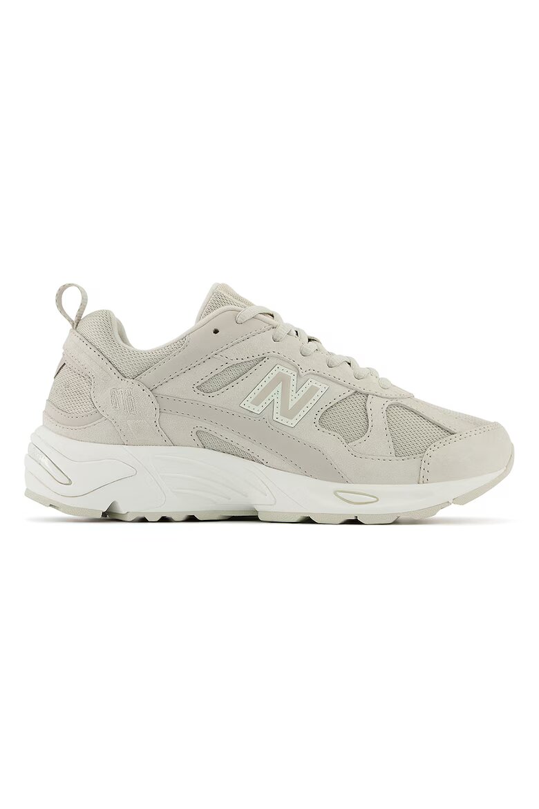 New Balance Спортни обувки с кожа 878 Светло сив