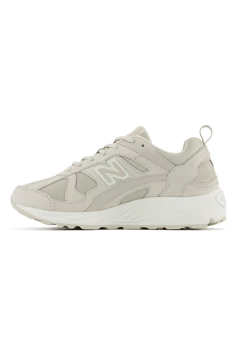 New Balance Спортни обувки с кожа 878 Светло сив