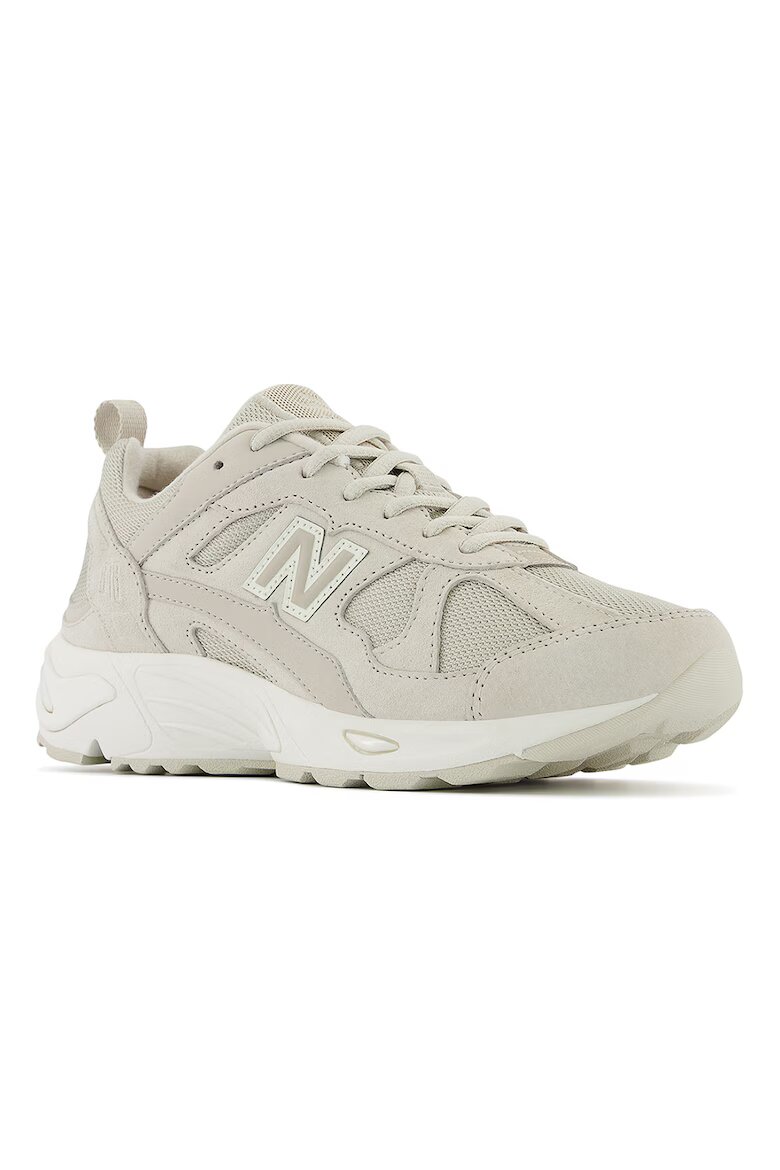 New Balance Спортни обувки с кожа 878 Светло сив