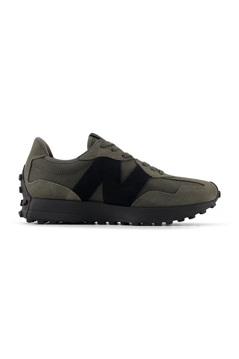 New Balance Спортни обувки с велур Tъмносив