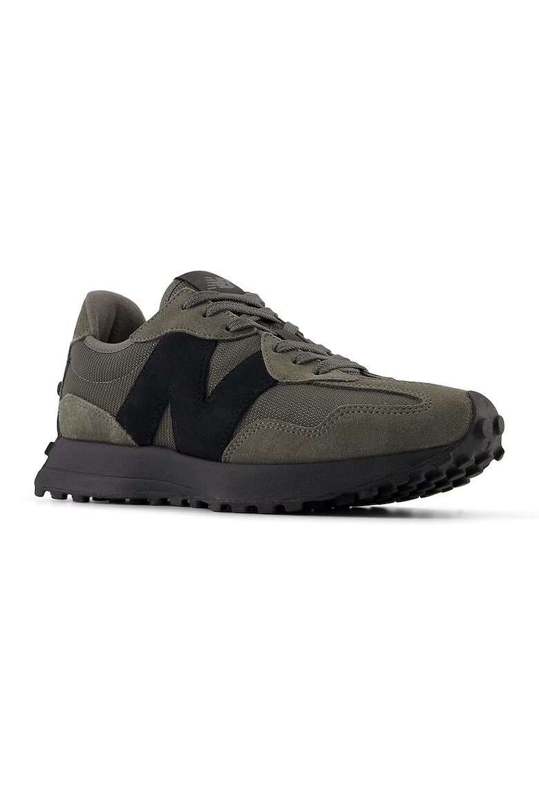 New Balance Спортни обувки с велур Tъмносив
