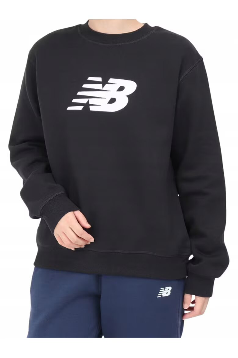 New Balance Суичър с лого принт