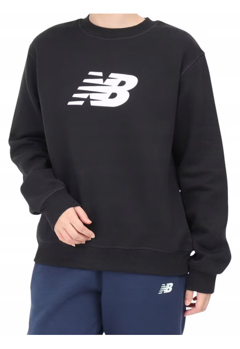 New Balance Суичър с лого принт