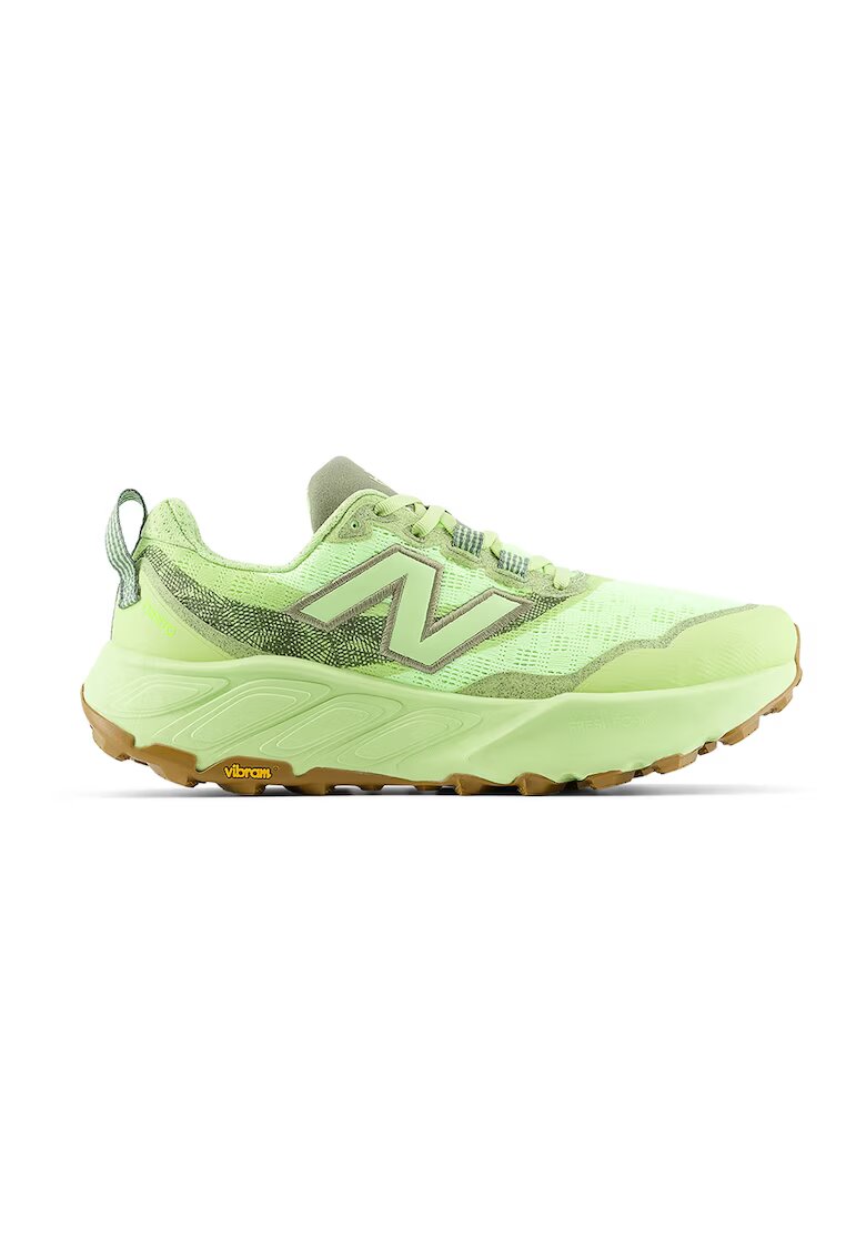 New Balance Текстилни маратонки Hierro с лого - Бледозелен/Шам фъстък зелено