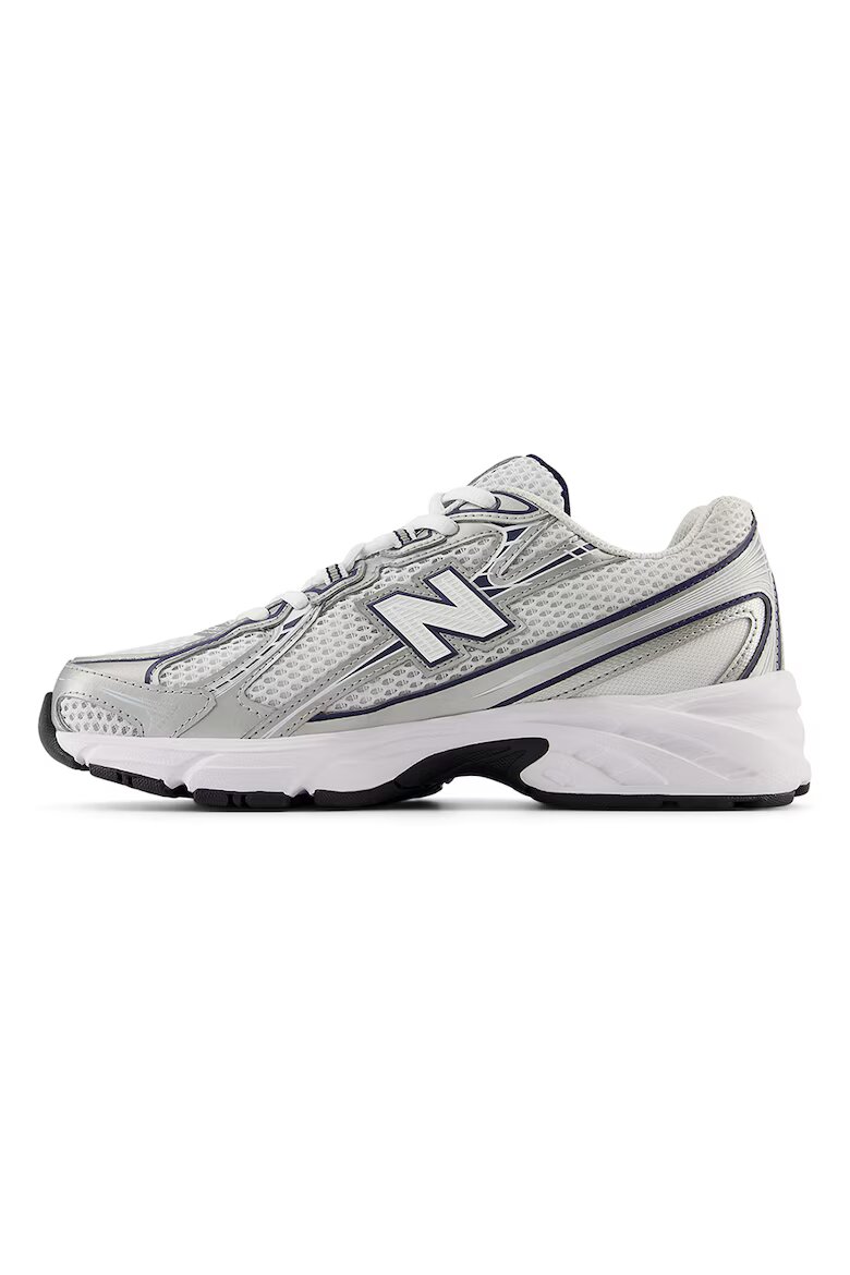 New Balance Текстилни спортни обувки Тъмносин/Мръснобял/Сребрист