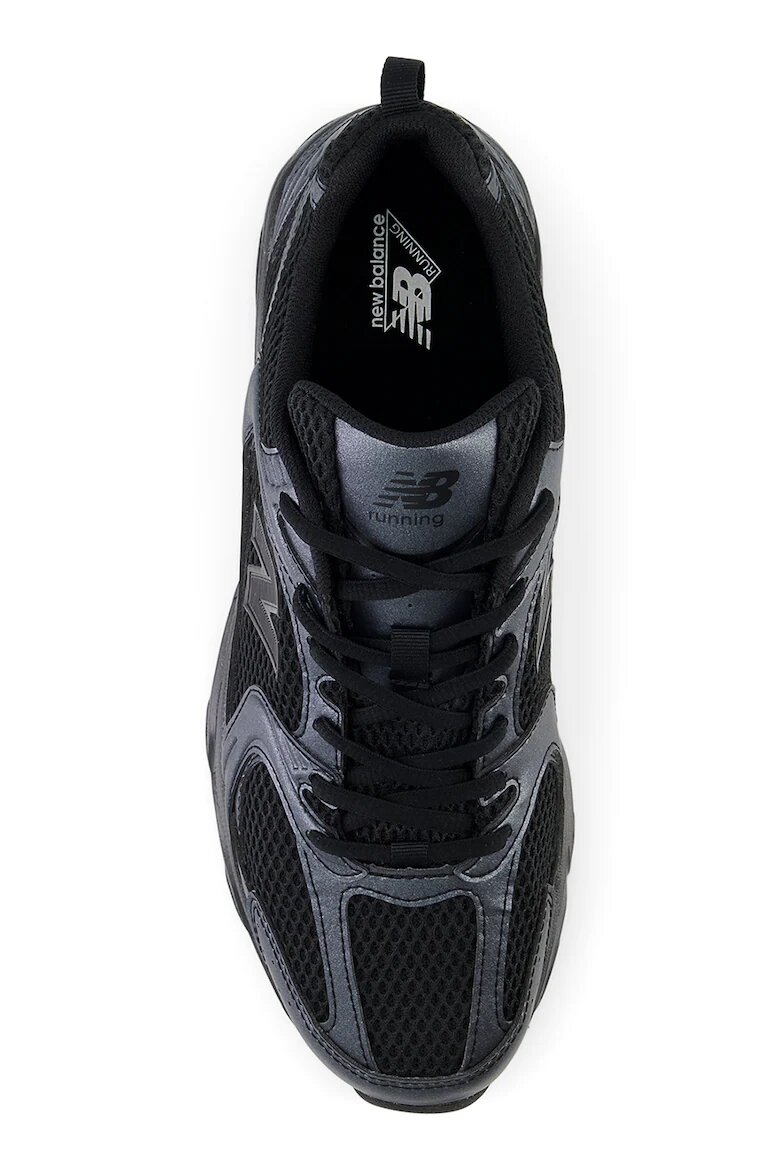 New Balance Унисекс полускосени спортни обувки 530 Черен/Въглен сиво