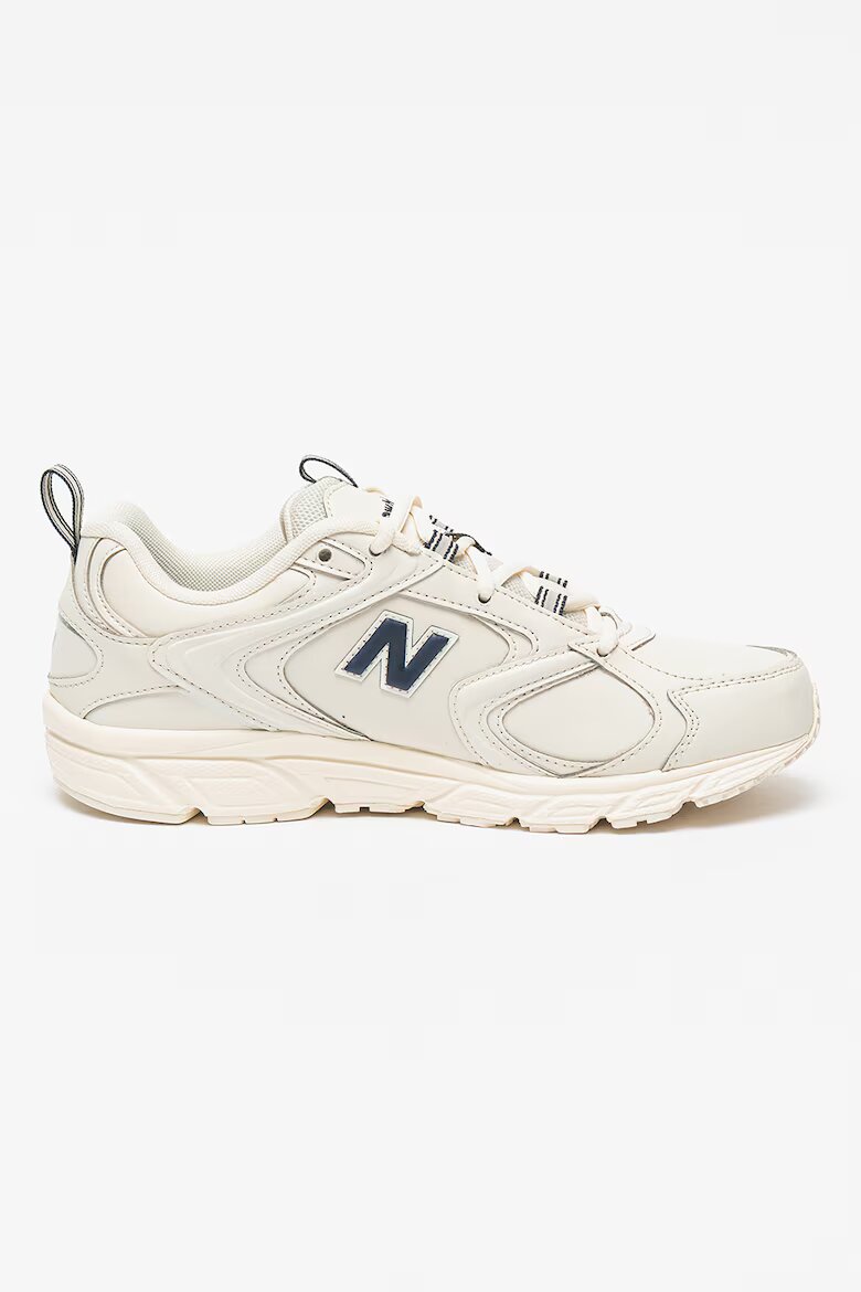 New Balance Унисекс спортни обувки 408 с мрежа Слонова кост/Тъмносин