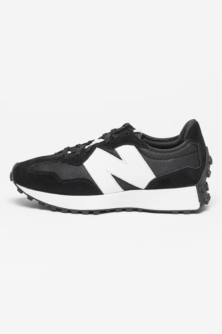 New Balance Унисекс Велурени спортни обувки 327 Черен