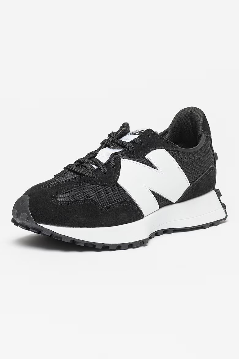 New Balance Унисекс Велурени спортни обувки 327 Черен