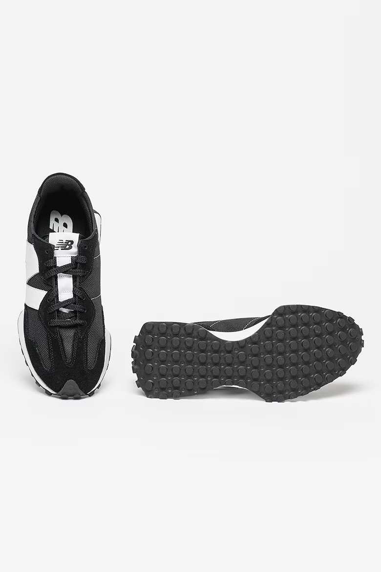 New Balance Унисекс Велурени спортни обувки 327 Черен