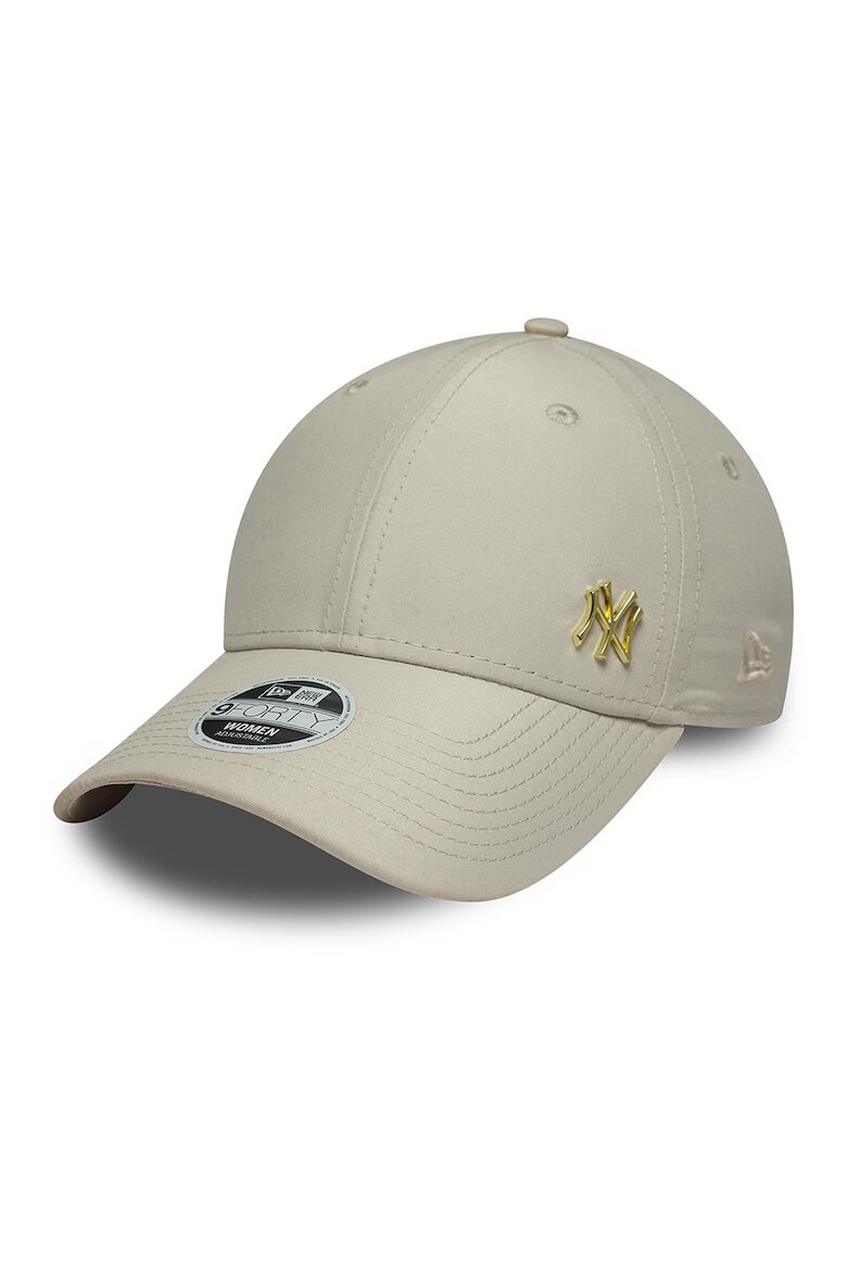 New Era Бейзболна шапка 9Forty с метално лого Светло бежово 54-56