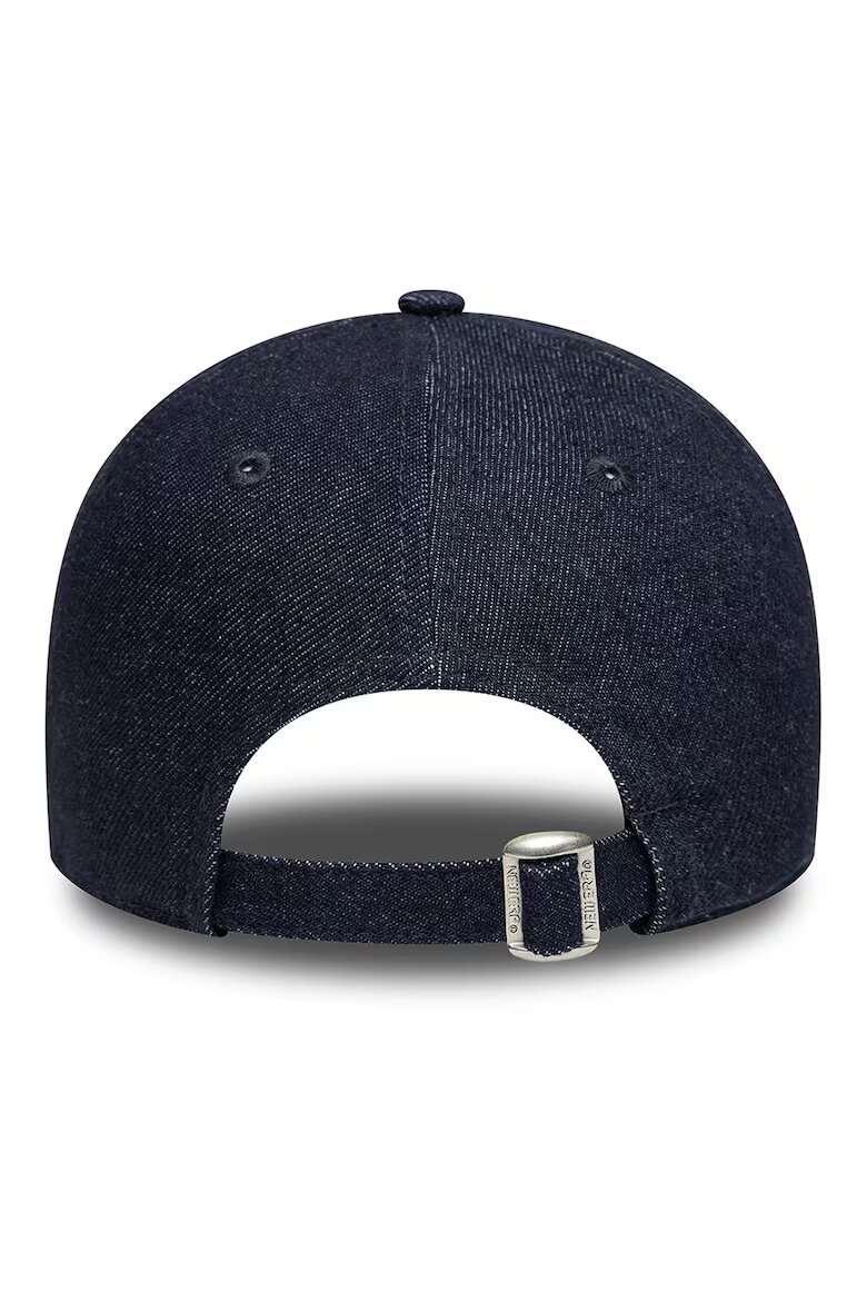 New Era Бейзболна шапка Stitch 9Twenty от деним Бял Тъмносин